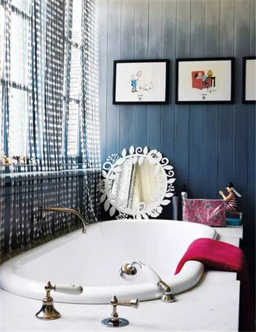 時尚大氣 衛浴間“文藝風”魅力無法擋